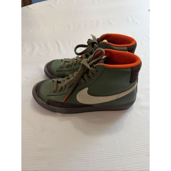 Nike Blazer Mid 77 Vintage Army Olive Orange White DZ5176-300 Mens 8 Women’s 9.5 main image 8